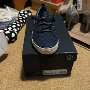 Sperry Seacycled Navy Sneakers